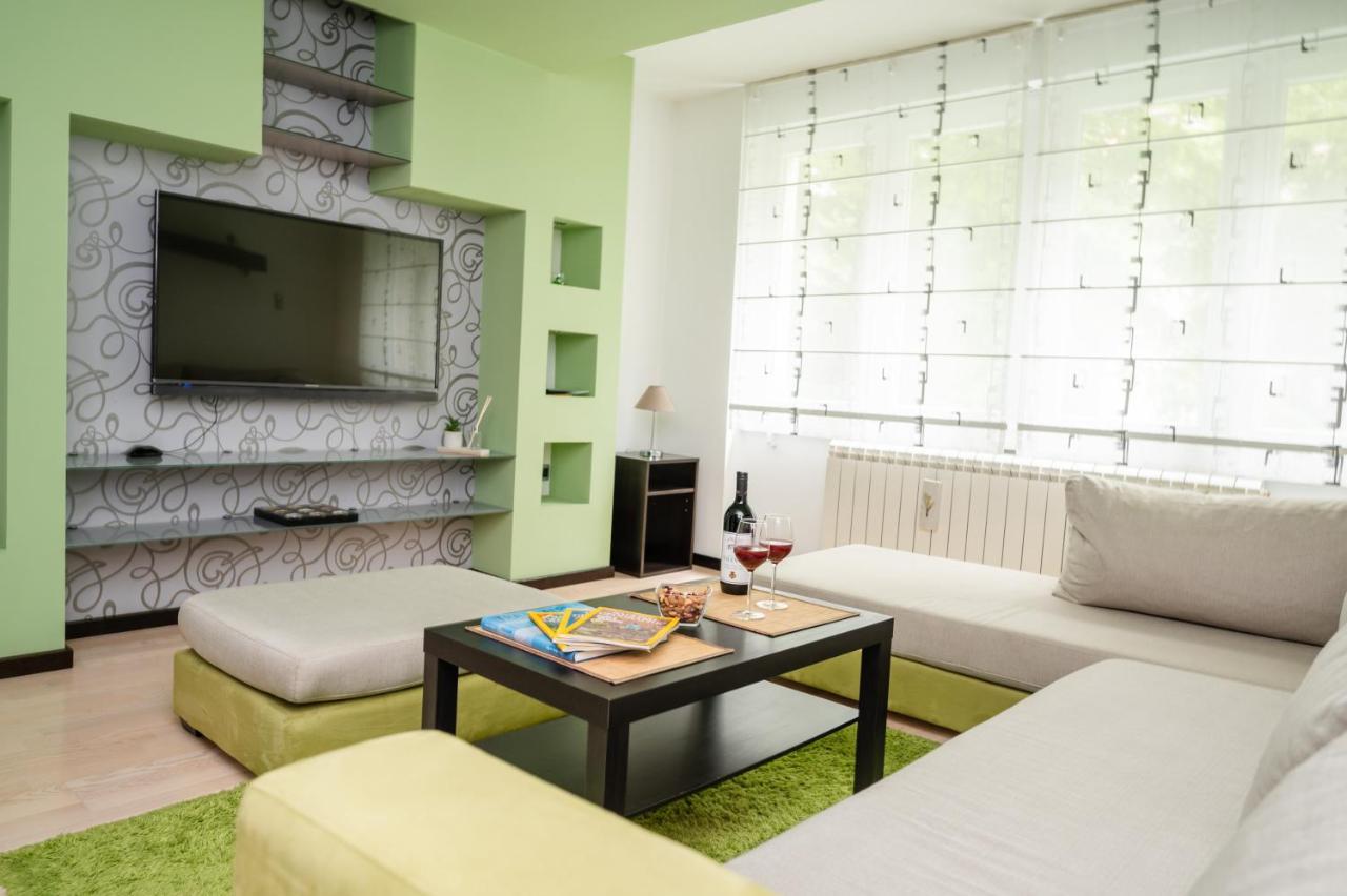 סראייבו Bright 1Bdr Apartment In The City Center מראה חיצוני תמונה